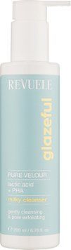 Засіб для очищення обличчя молочний REVUELE Glazeful Pure Velour Milky Cleanser