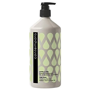 Contempora Volumizing Shampoo Шампунь для придания объема с маслом облепихи и огуречным маслом 1000 мл