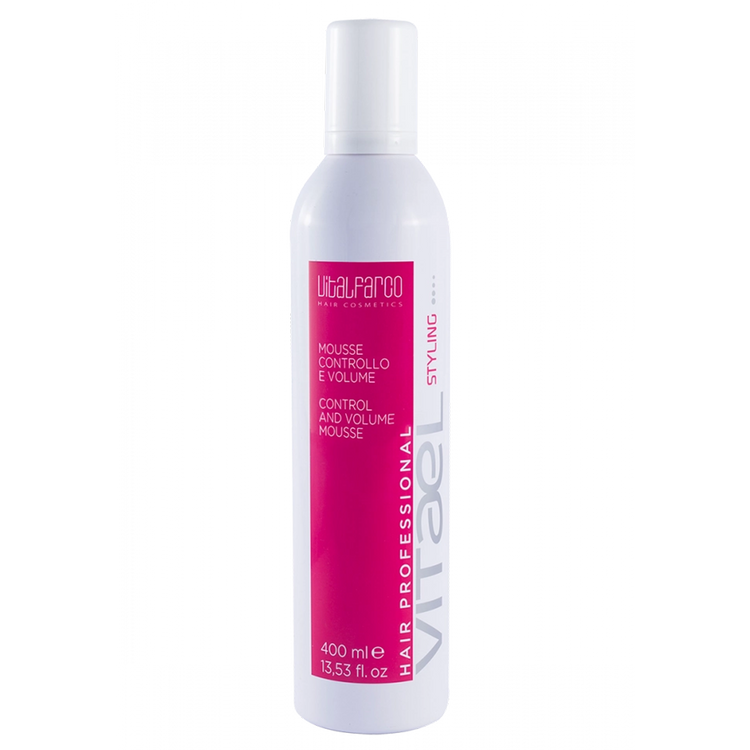 VITAEL STYLING CONTROL AND VOLUME MOUSSE Піна для волосся для придання форми та структури зачіски 400 мл