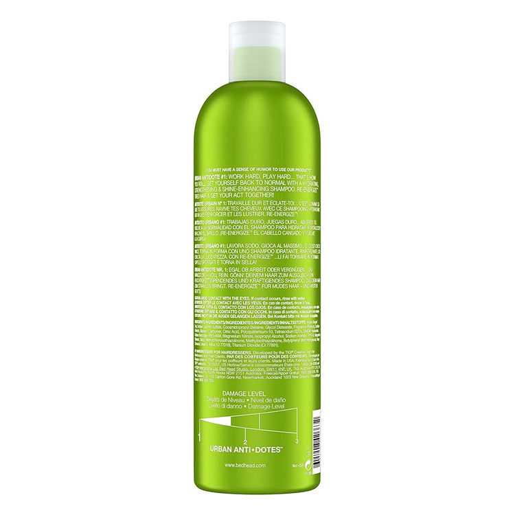 Tigi Bed Head Urban Antidotes Re-Energize CONDITIONER бальзам для ежедневного использования 750 мл