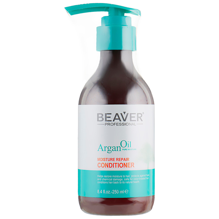 Beaver Argan Oil Moisture Repair Conditioner Кондиціонер живильний і відновлюючий з аргановою олією 250 мл