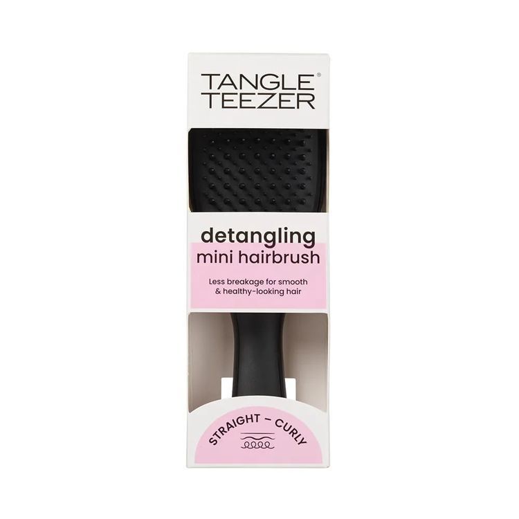 Tangle Teezer. Гребінець The Wet Detangler Mini Liquorice Black ТТ4406