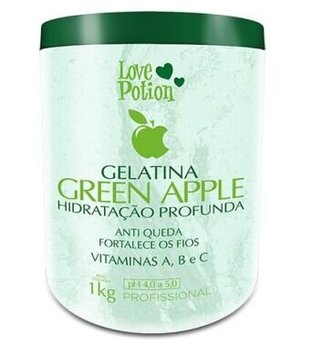 LOVE POTION Gelatina Green Apple - Коллагеновый восполнитель 1000 мл