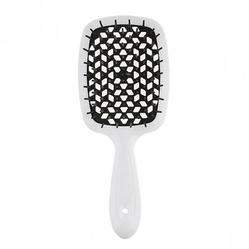 Janeke SUPERBRUSH WHITE/BLACK. Гребінець арт. SP226BIA