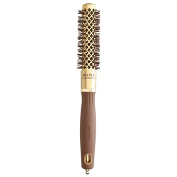 Olivia Garden Expert Blowout Chine Wavy Bristles Gold & Brown, 20 мм