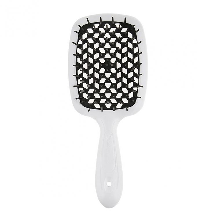 Janeke SUPERBRUSH WHITE/BLACK. Гребінець арт. SP226BIA