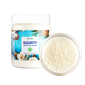 Скраб для тіла та обличчя TOP BEAUTY Scrub With Vitamin E For Body & Face BOUNTY