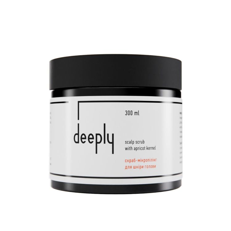 Скраб deeply scalp scrub with apricot kernel для кожи головы 300 мл