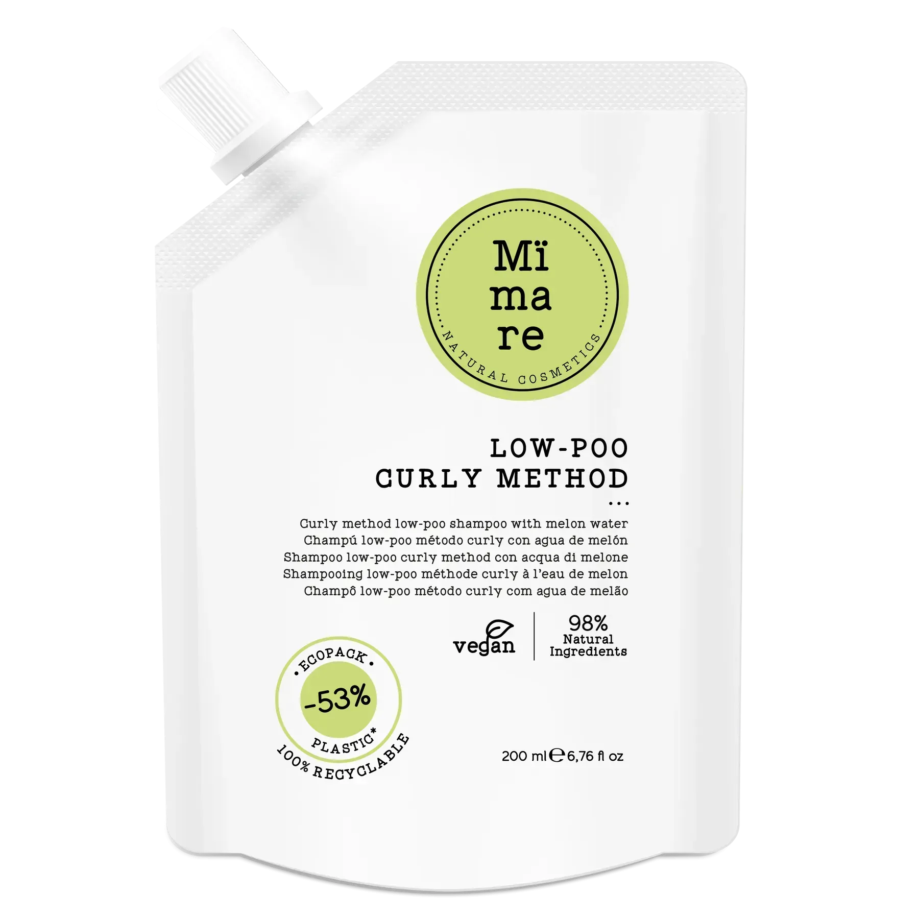 Mimare Curly Method Low Poo Shampoo