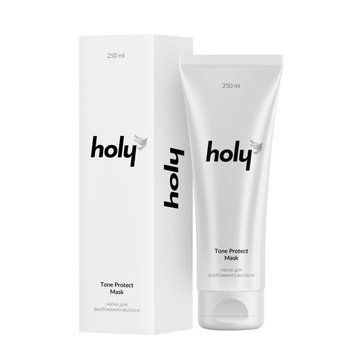 Маска для фарбованого волосся holy tone protect mask
