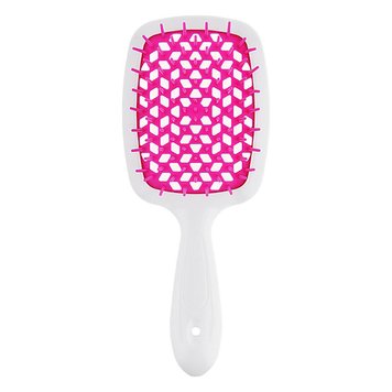 Janeke SUPERBRUSH WHITE/PINK. Расческа арт. SP226BIA FFL