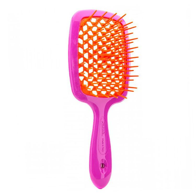 Janeke SUPERBRUSH PINK/ORANGE. Гребінець арт. 86SP226FA