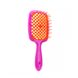 Janeke SUPERBRUSH VIOLET/ORANGE. Гребінець арт. 86SP226 VA