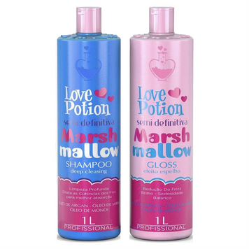 Love Potion Marshmellow 2x Набір кератину 1000 мл