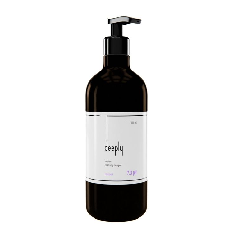 Шампунь глубокого очищения deeply Medium Cleansing Shampoo средний 7.3 pH 1000 мл