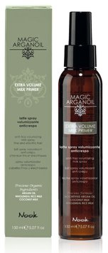 Nook Magic Arganoil Extra Volume Milk Primer Молочко-спрей для об'єму з антифриз-ефектом 150 мл