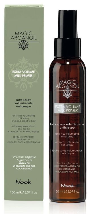 Nook Magic Arganoil Extra Volume Milk Primer Молочко-спрей для объема с антифриз-эффектом 150 мл