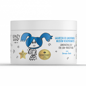 HiSkin Crazy Hair Mask Laminating Jelly For Low-Porosity Hair Forest Fruit Маска-желе для ламінування низько пористого волосся Лісові фрукти 300 мл