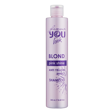 YouLook Blond PINK SHINE Anti Yellow Effect SHAMPOO шампунь для сохранения цвета 250 мл