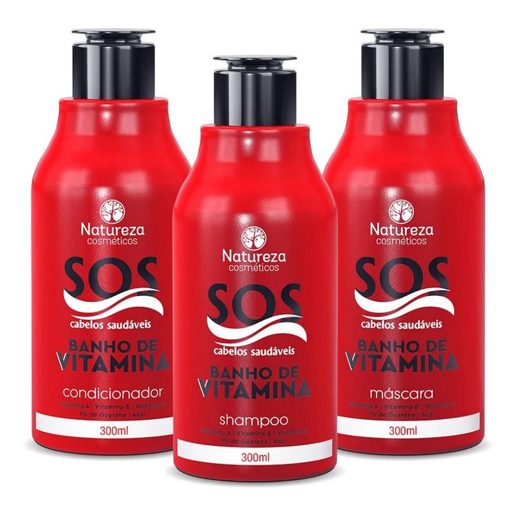 Natureza SOS Home Care Kit 3x300 ml