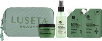 Освежающий набор для волос с косметичкой Luseta Beauty Rosemary Mint Complex Travel Set