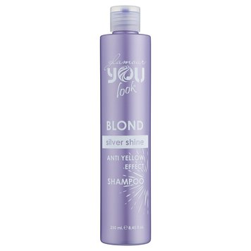 YouLook Blond SILVER SHINE Anti Yellow Effect SHAMPOO шампунь для збереження кольору 250 мл