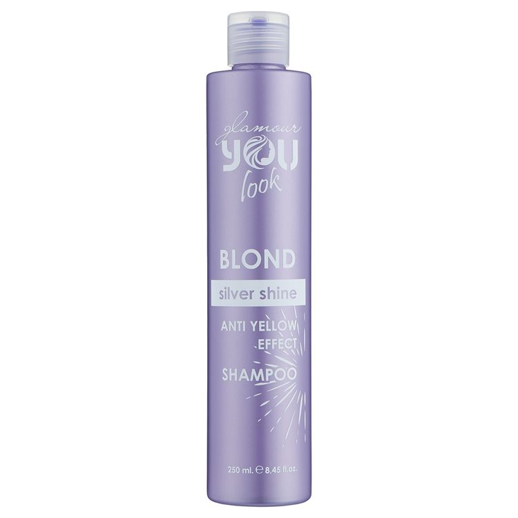 YouLook Blond SILVER SHINE Anti Yellow Effect SHAMPOO шампунь для збереження кольору 250 мл