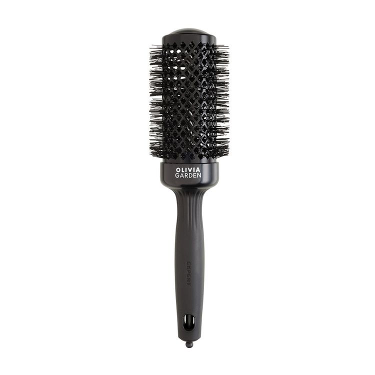 Olivia Garden Expert Blowout Shine Wavy Bristles Black Label 45 мм