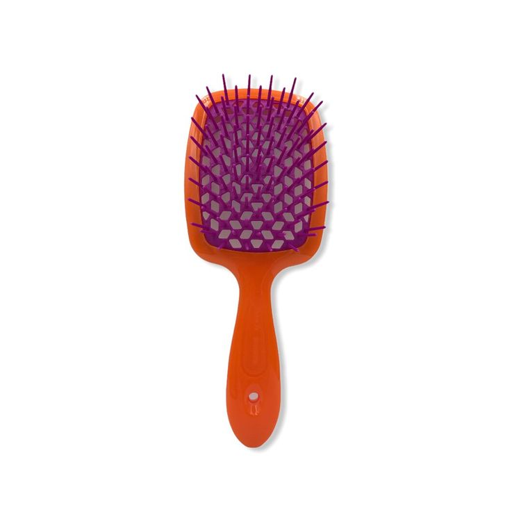 Janeke SUPERBRUSH ORANGE/VIOLET. Расческа арт. 86SP226 ARA