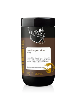 Маска для восстановления и укрепления ломких волос Real Natura Pro-Forca Crina Mask