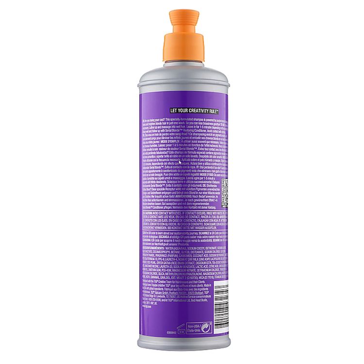 Tigi Bed Head Serial Blonde Shampoo шампунь для блондинок 400 мл