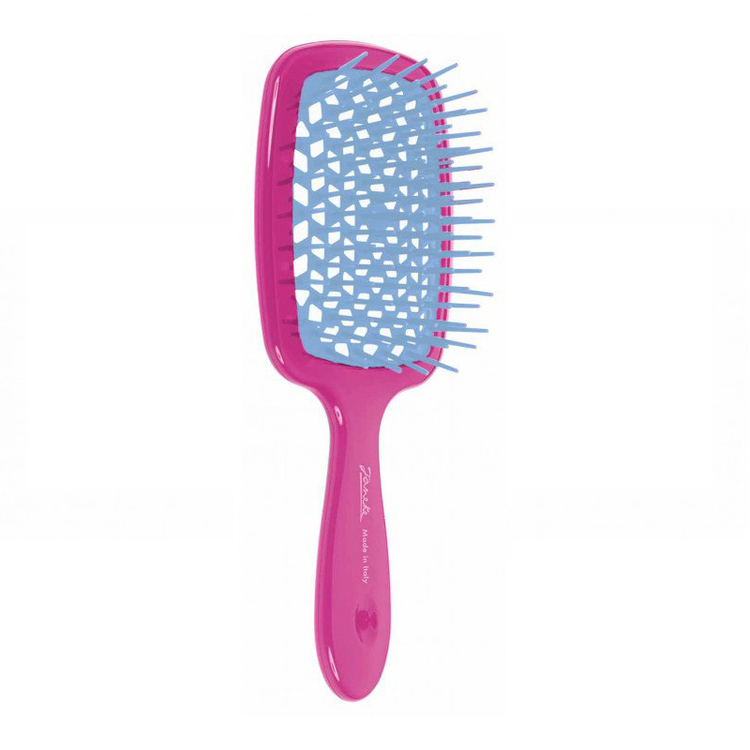 Janeke SUPERBRUSH PINK/MINT. Гребінець арт. 86SP226FUX