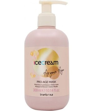 Inebrya Ice Cream Argan Age Mask Маска с аргановым маслом арганы Маска с аргановым маслом