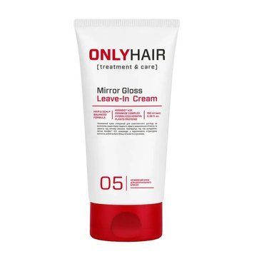 Незмивний крем для дзеркального блиску ONLYHAIR Mirror Gloss Leave-In Cream 05