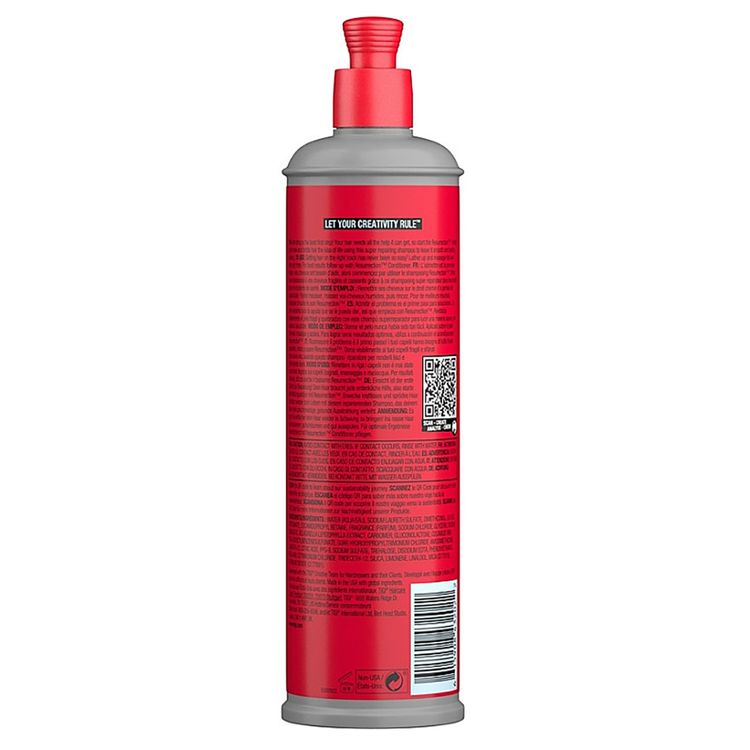 Tigi Bed Head Resurrection Shampoo Super Repair шампунь для слабых и тонких волос 970 мл