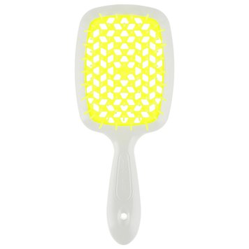 Janeke SUPERBRUSH-small YELLOW NUDE. Гребінець арт. 94SP234 GIA