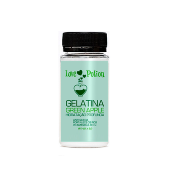 Пробник коллагенового восполнителя LOVE POTION Gelatina Green Apple 100 мл