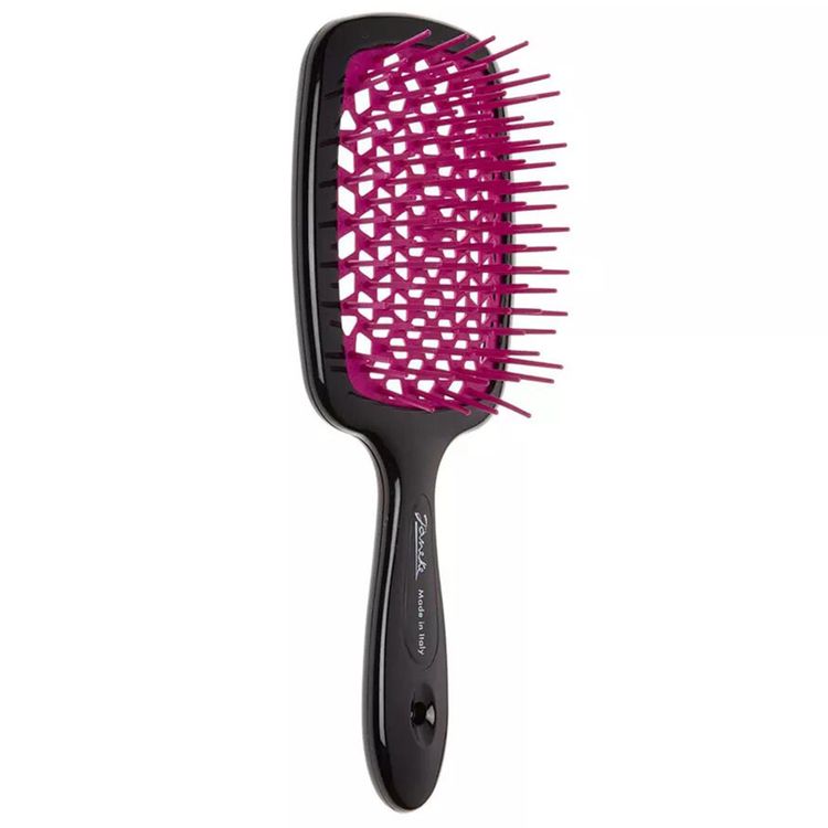 Janeke SUPERBRUSH-small BLACK/FUCHSIA. Гребінець арт. 71SP234 FUX