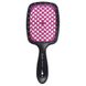 Janeke SUPERBRUSH-small BLACK/FUCHSIA. Гребінець арт. 71SP234 FUX