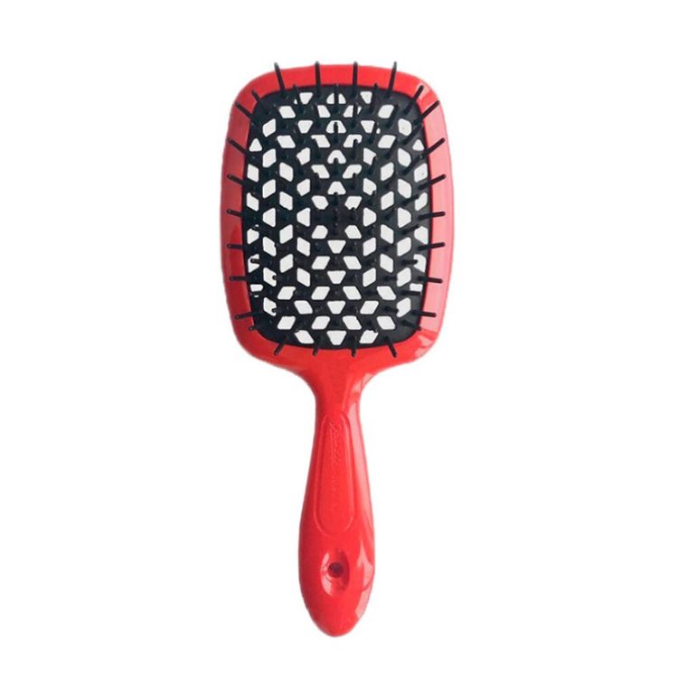 Janeke SUPERBRUSH RED/BLACK. Гребінець арт. 94SP226NER