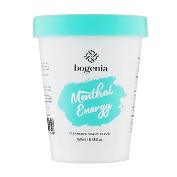 Bogenia Menthol Energy Cleansing Scalp Scrub Скраб для шкіри голови 250 мл