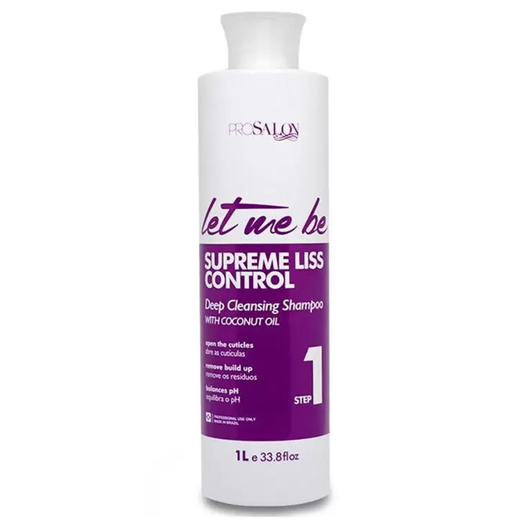 Шампунь глубокого очищения Let me be Supreme Liss Control Deep Cleansing Shampoo 1000 мл