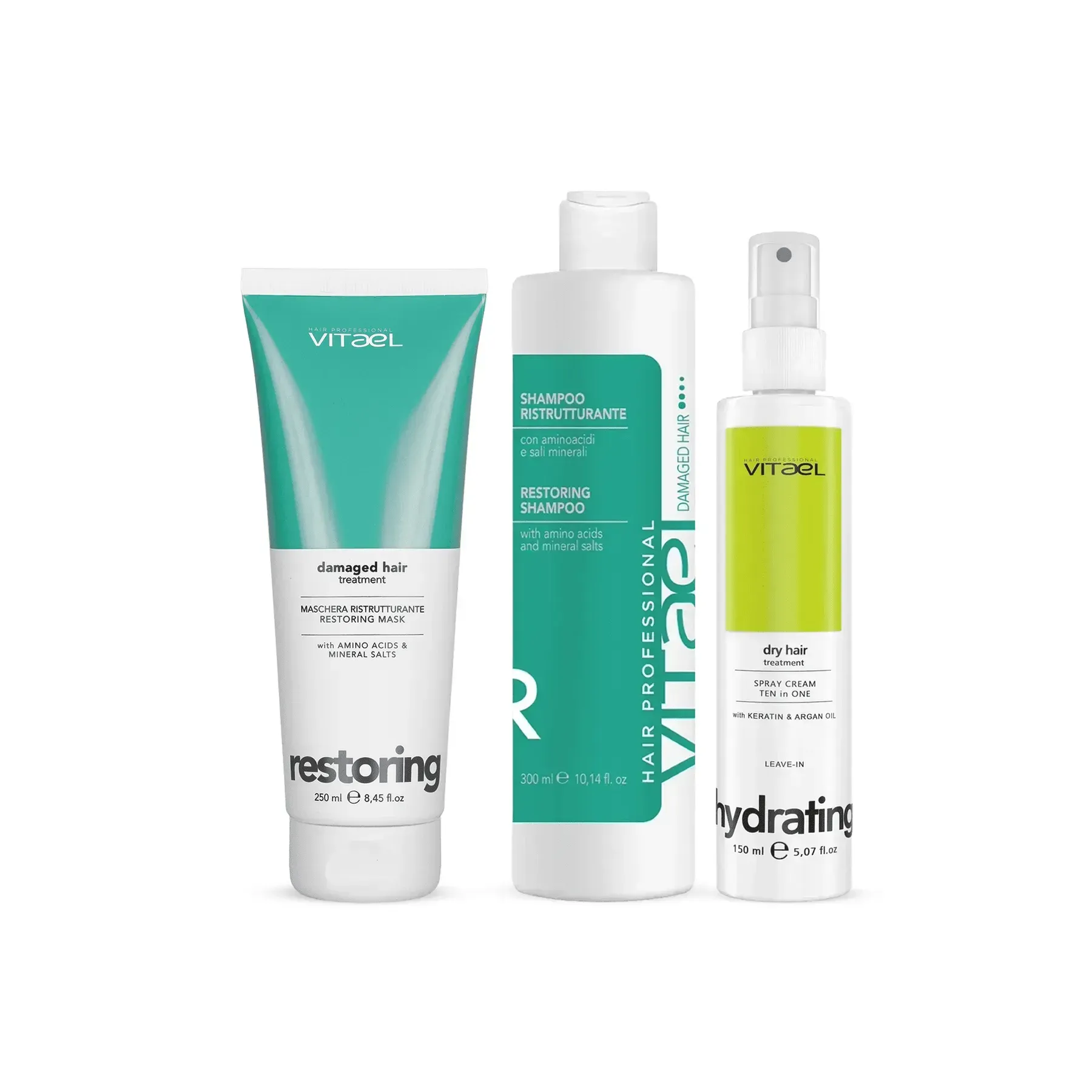 Vitael Damaged Hair Repair Set