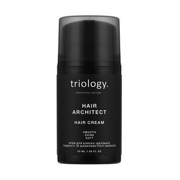 Крем для блиску, ідеальної гладкості та шовковистості волосся Triology Hair Architect Hair Cream