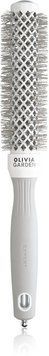 Гребінець Olivia Garden Expert Blowout Shine Wavy Bristles White&Grey 25 mm