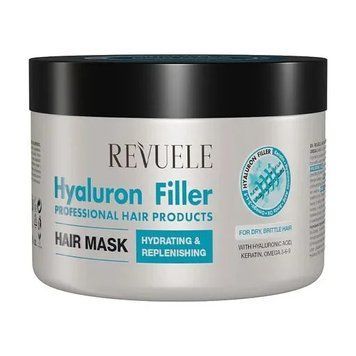 Маска для увлажнения волос REVUELE Hyaluron Filler Hair Mask