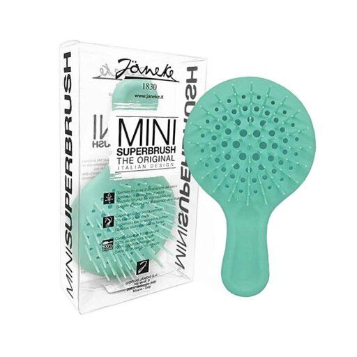 Janeke SUPERBRUSH-mini MINT. Расческа арт. 93SP220TSE