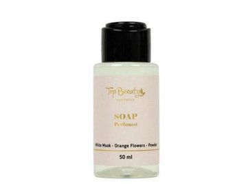 Парфумоване рідке мило для рук і тіла TOP BEAUTY Soap Perfumed White Musk, Orange Flowers, Powder