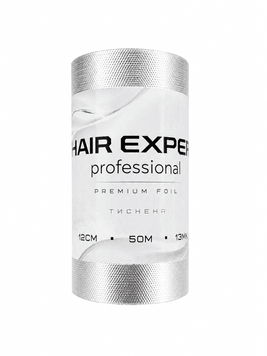 Фольга тиснена Hair Expert Premium Foil  12 см, 50 м, 13 мк