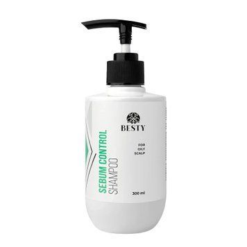 Шампунь для ретельного очищення шкіри голови Besty Sebum Control Shampoo
